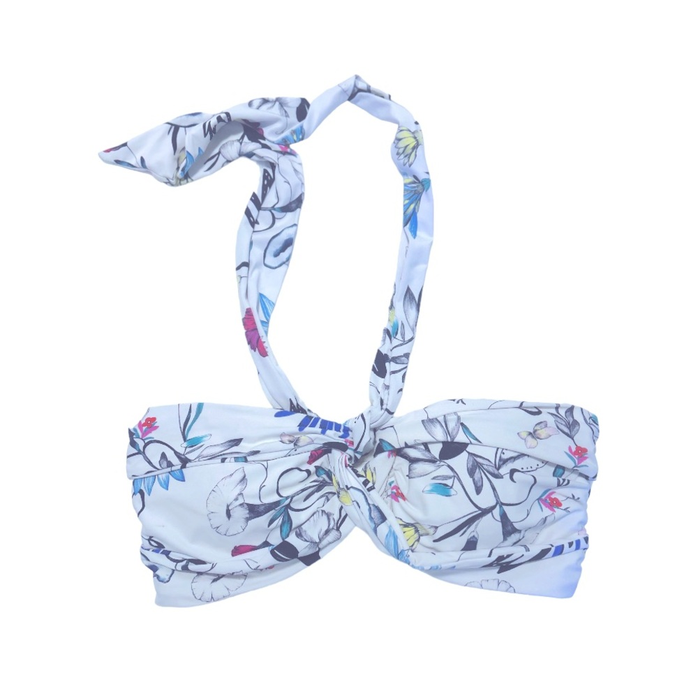 Seafolly Flower Festival Halter Bandeau Bikini Top 12